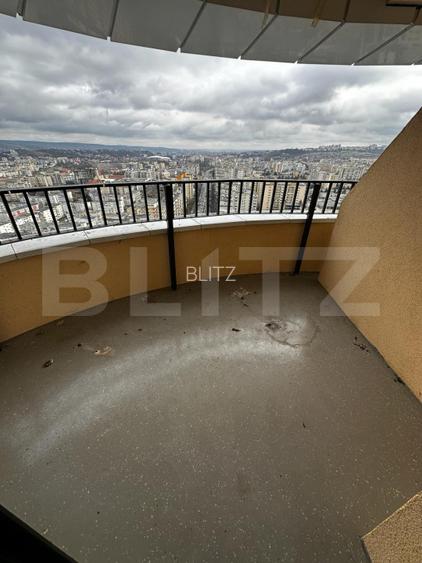 Apartament 1 camera 45 mp utili, view deosebit, West City Tower - 5