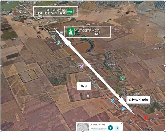 Teren de vanzare intrare in Frumusani/ Padurisu/ Orasti - 3