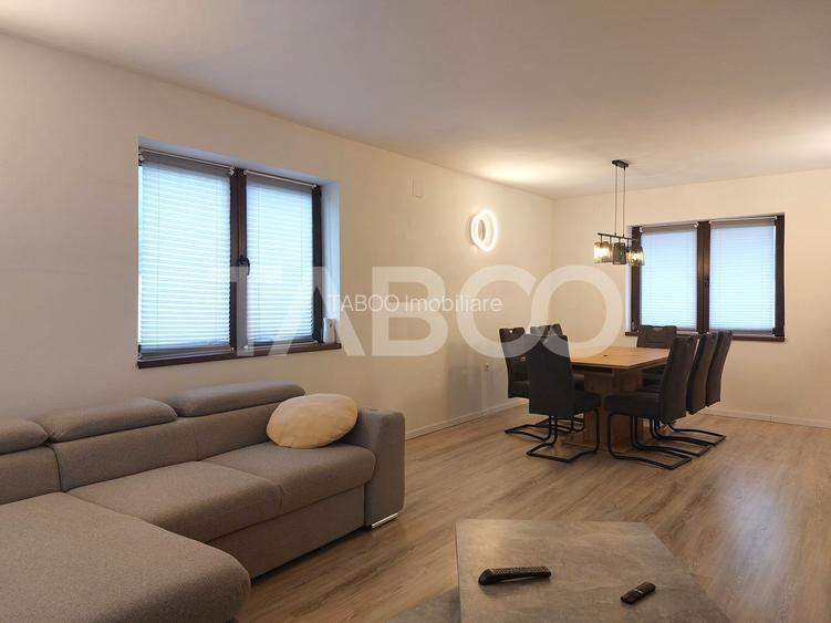 Casa individuala noua 4 camere P+M 144 mpu curte libera 416 Cisnadie - 2