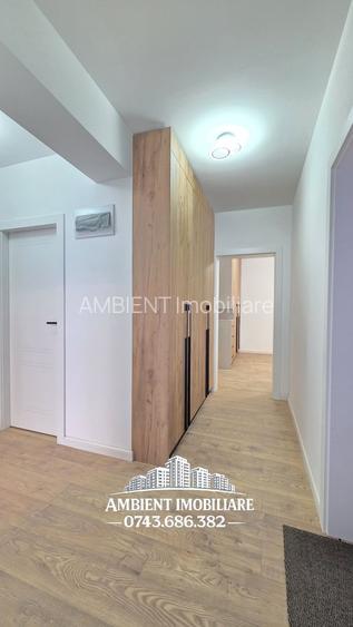 APARTAMENT cu 3 camere, mobilat și utilat, BLOC NOU, VASLUI - zona CARTIER; - 13