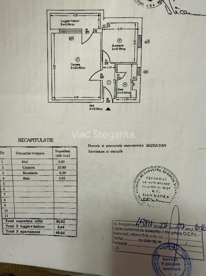Garsoniera de vanzare, zona Lujerului, 36 mp+ balcon 4 mp - 6