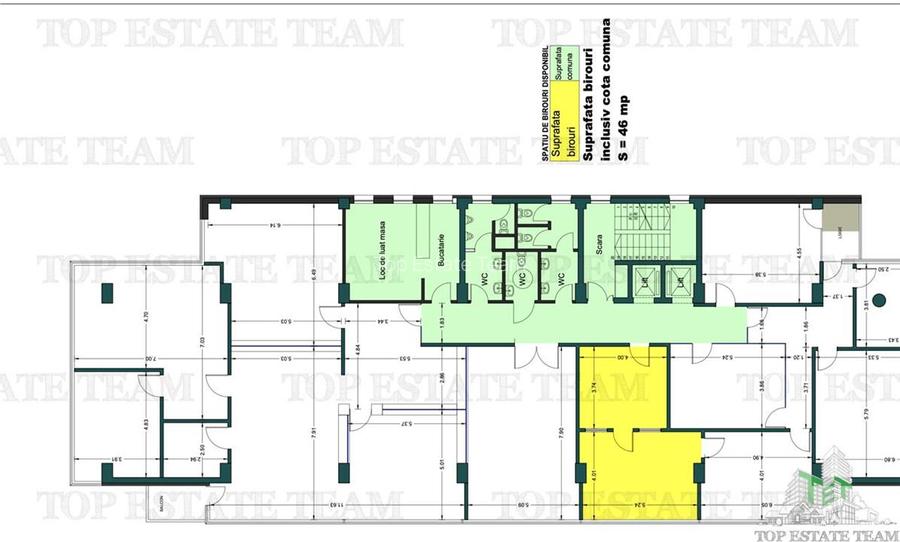 Spatiu de Birouri de 174 mp in Zona Lujerului - 9