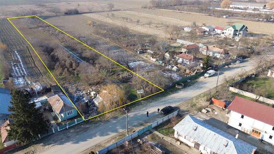 Teren 6.057 mp in Radulesti cu deschidere 30 metri la asfalt - 5