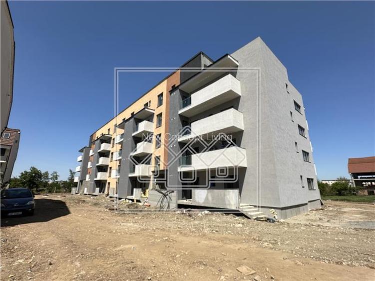 Apartament de vanzare in Sibiu - 2 camere - gradina 20 mp - bloc nou - 4