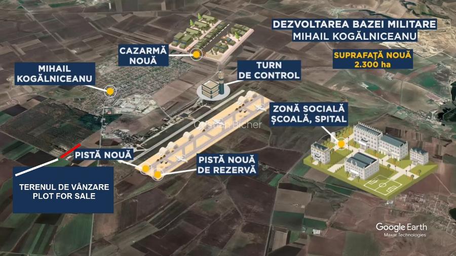 Oportunitate de Investiție: 5ha Intravilan lângă Aeroport/Baza Militară - 2