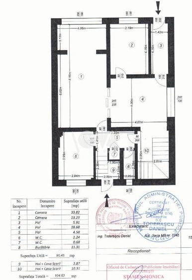 De închiriat: vilă Cotroceni - 12 camere - Louis Pasteur - 10