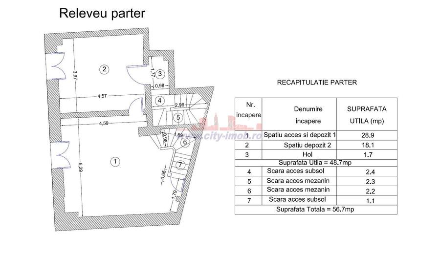 INCHIRIERE Spatiu Comercial Unrii, /Universitate Bis. Sf. Gheorghe Nou - 22