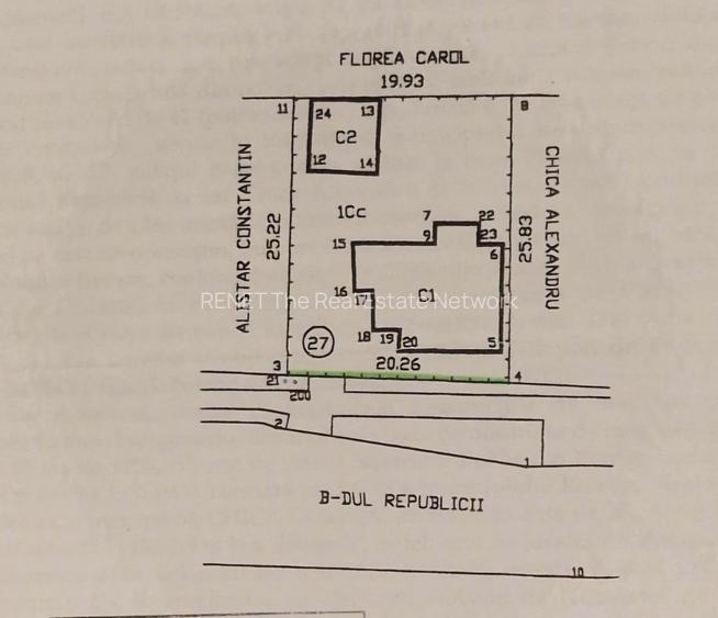 Bd Republicii - Roman - casa consolidata - potential comercial - 2
