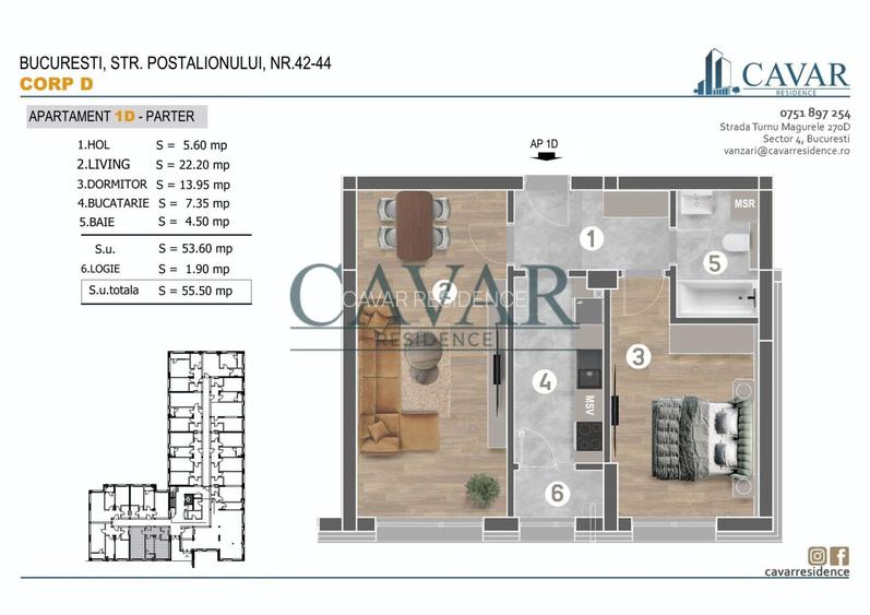 Proiect Cavar Residence Postalionului 38-40 Finalizat - 5