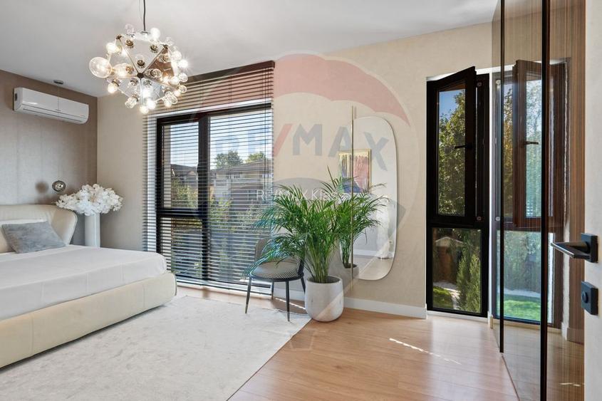 Vila luminoasa, mobilata si utilata Corbeanca / ansamblu cu piscina - 32