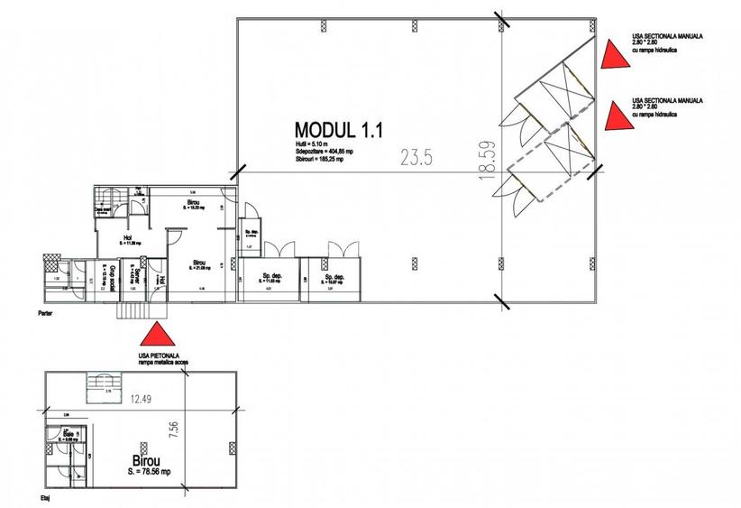 Depozit refrigerare 405 mp si birouri - 7