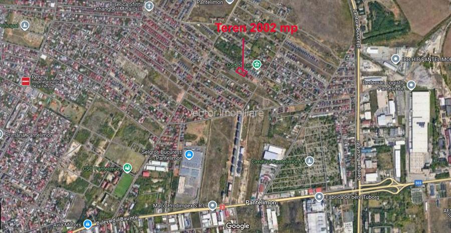 Teren 2002MP*deschidere 65m la 2 strazi*adiacent Rascoala 1907*Utilitati - 6