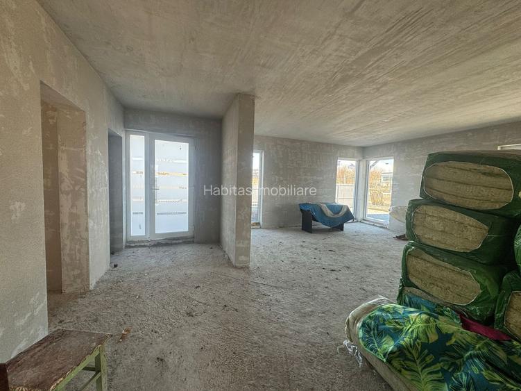 Casa individuală cu CF-semifinisata 120 mp utili, teren 805 mp, Tureni - 10