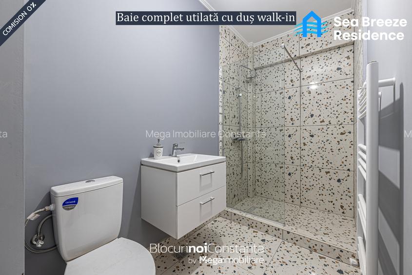 ✅Studio dublu la cheie, zona Lidl· 40mp utili · Sea Breeze Mamaia Nord - 6