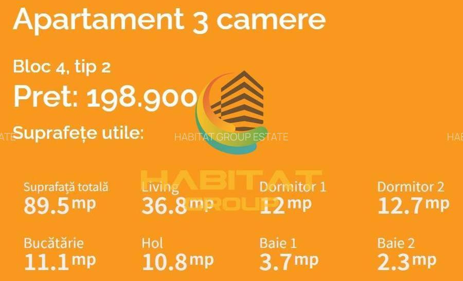 3 camere la 15 min metrou Grigorescu cladire boutique - 10