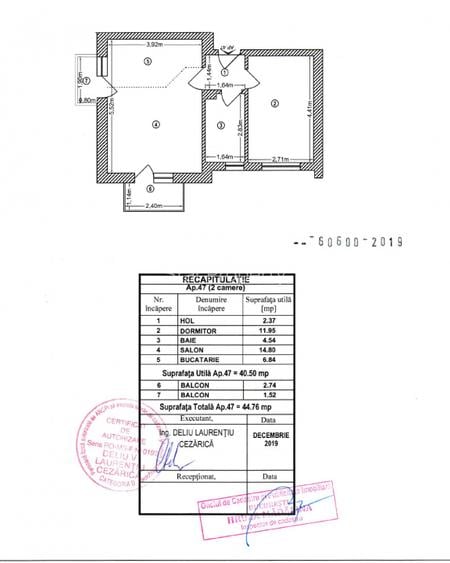 Parcul Carol, bloc nou, apartament complet mobilat si utilat - 13