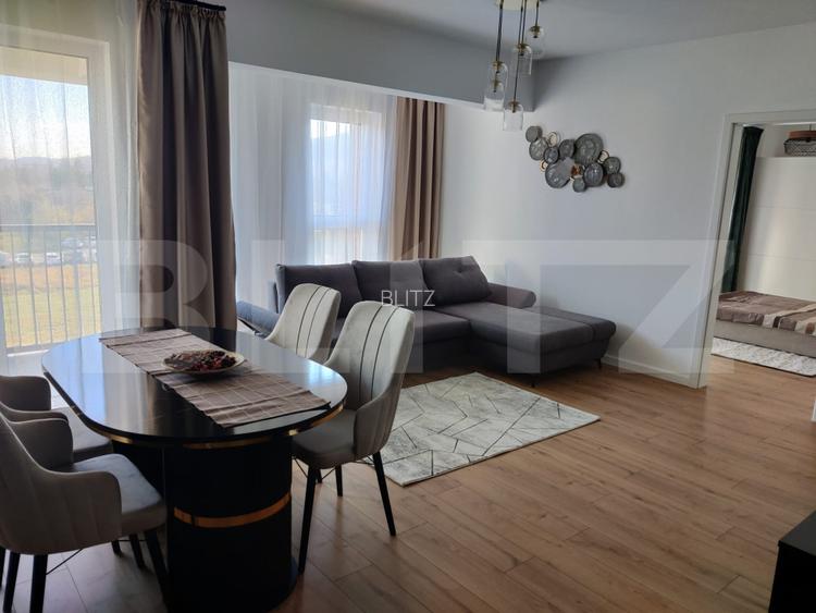 Apartament mobilat si utilat, 56 mp utili, 2 balcoane, lift, la 5 minute de Vivo - 3
