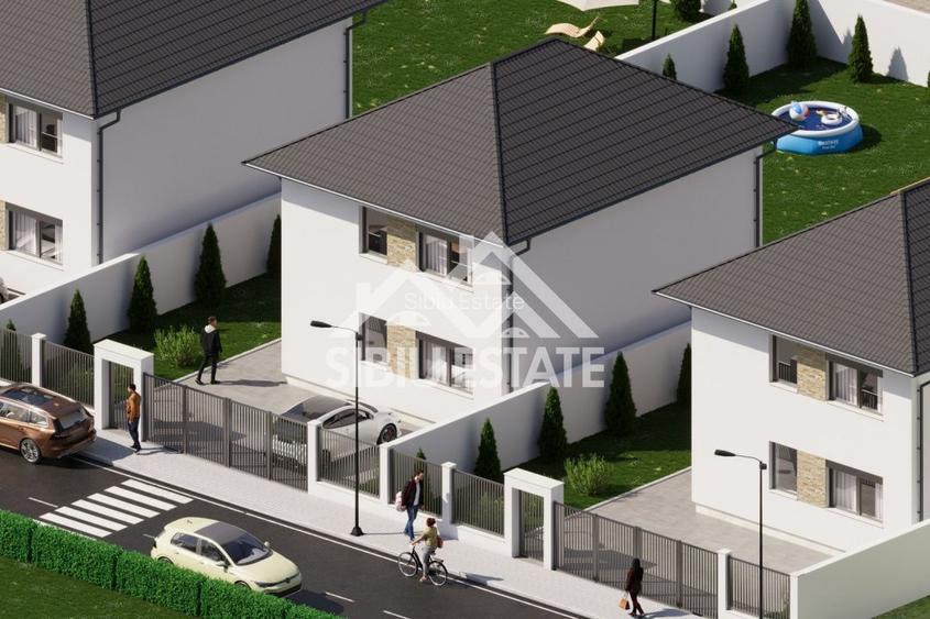 Casă individuală de vânzare – Șura Mică ,Teren 475 mp, zonă linistita - 5