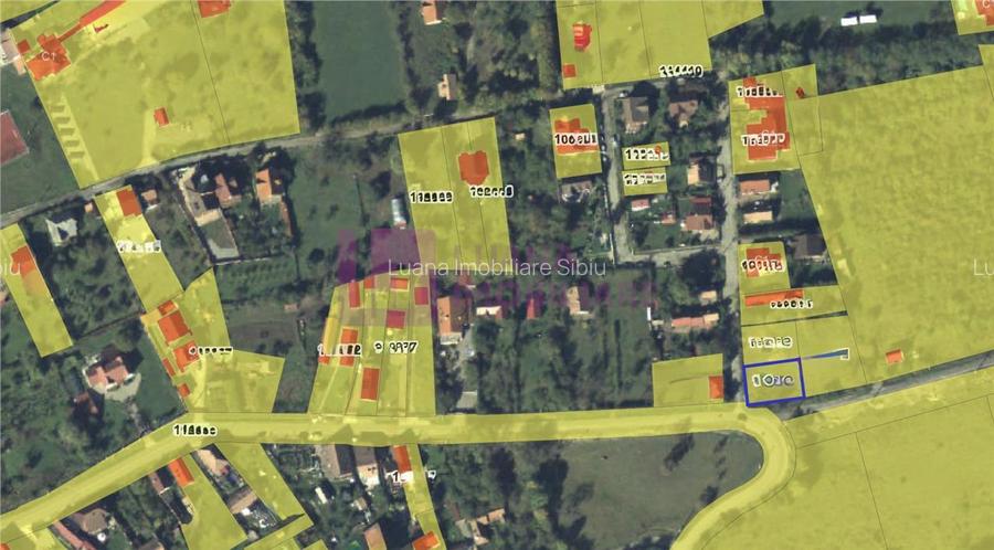 Teren intravilan 507 mp | PUZ | utilitati | front dublu | Cisnadioara - 3
