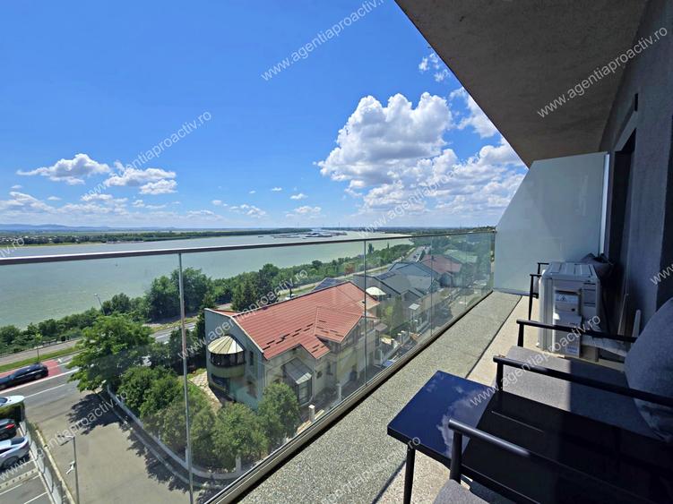 Apartament cu 3 camere, parcare inclusă și vedere spectaculoasă spre Dunăre