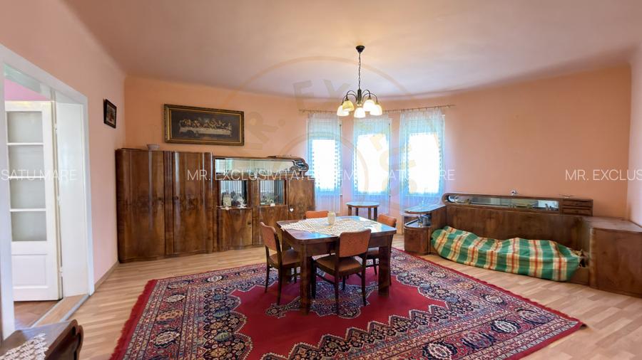 Casă 6 camere cu Teren 950 mp | 2 Fronturi ≈ 61 m | Carei - 4