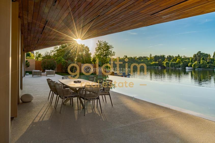 VILA UNICA/ 7 CAMERE CU VEDERE LA LAC/PISCINA INFINITY/DESIGN SPECTACULOS/SNAGOV - 16