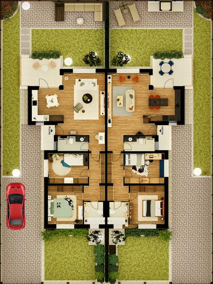 Duplex Premium pentru o familie pretentioasa.