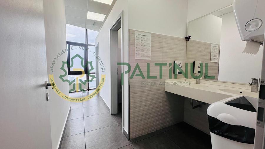 Spațiu birouri 380 mp – open-space + 3 birouri, malul Cibinului, Sibiu,9 €/mp