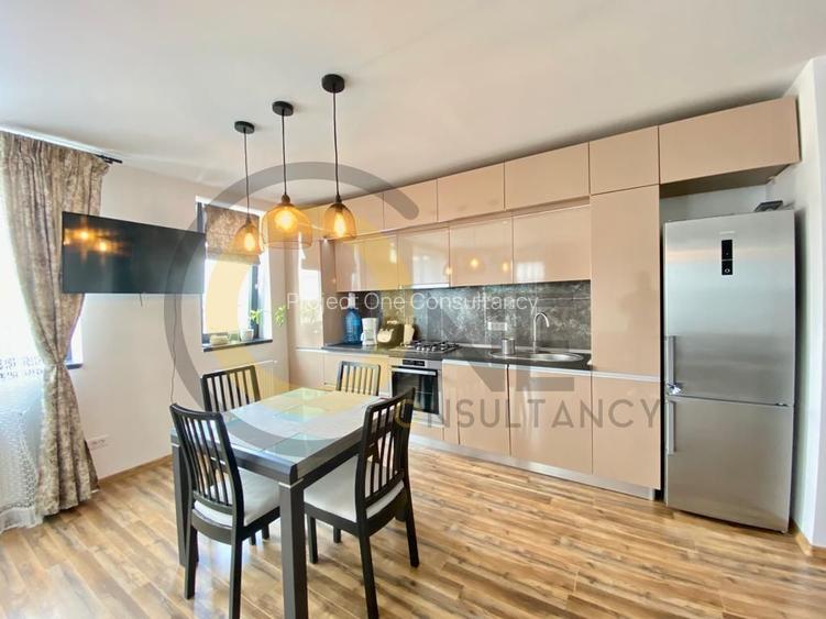 Otopeni 2 camere, centrala, 2 bai, 2 balcoane, parcare, bloc 2018 - 2