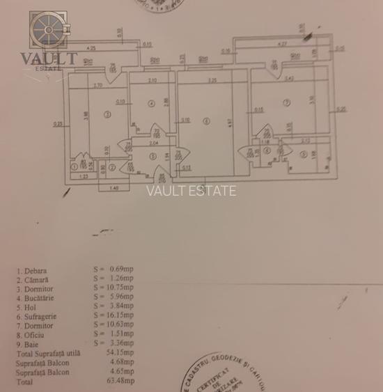 Apartament 3 camere Bulevardul Ion Mihalache-Metrou 1 Mai - 10