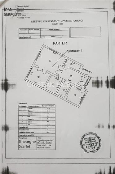 zona Grivitei-Pta Mare Vila P+1, 6 camere, 2 bai teren 242mp deschidere 10 m la - 20