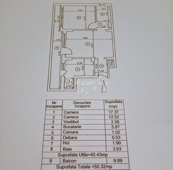 Apartament 2 Camere - Tineretului - Dimitrie Cantemir - 13
