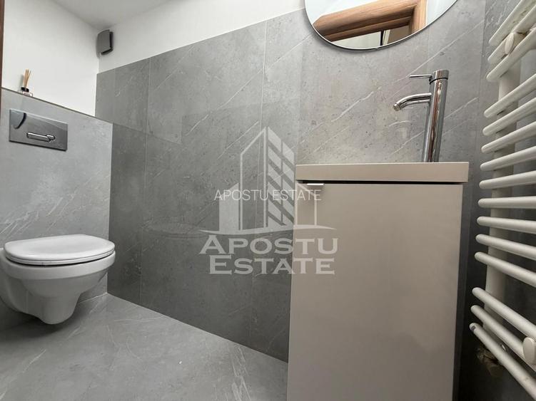 Duplex cu 4 camere, 3 bai, garaj, la asfalt,canalizare, Mosnita Noua - 13