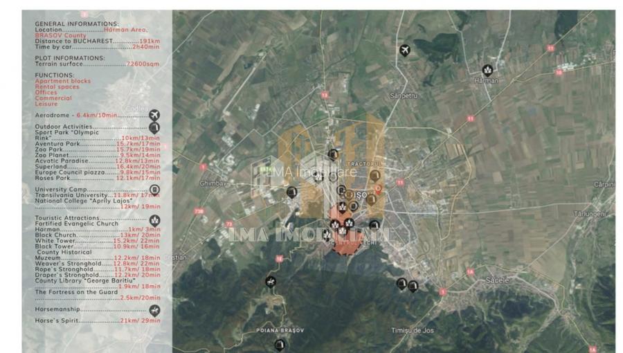 Teren intravilan cu proiect si autorizatie de constructie Brasov Harman - 10