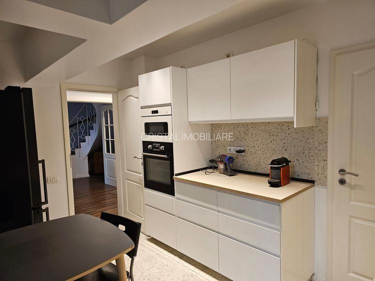 Duplex luxos 3 camere, 130 mp, complet mobilat pretabil birou - 8