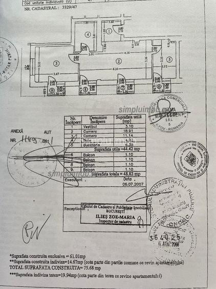 Sector 3 Apartament 5 Minute de Metrou 1 decembrie 1918 Mobilat Utilat - 1