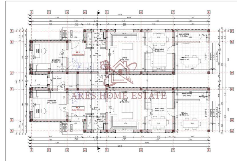 Comision 0, 4 dormitoare, teren generos,  asfalt, zona linistita. - 2