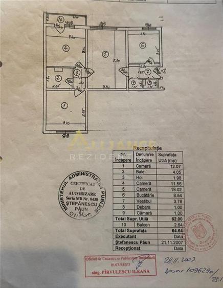 Apartament 3 camere Dristor