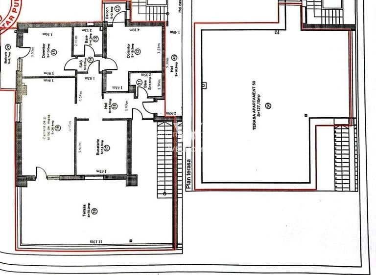 Penthouse cu 2 TERASE de 200 mp in SIBIU - 1