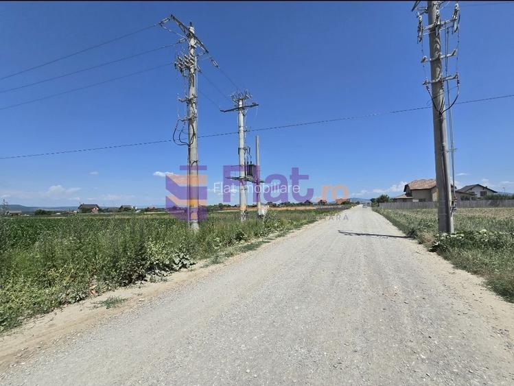Teren intravilan de vânzare în Hărman, Brașov cu utilitati - 2