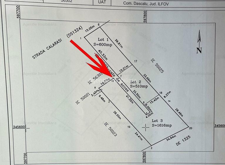 Teren 510 mp Dascalu - 3