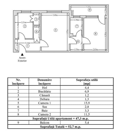 Proprietar - Maratei, Aleea Paltinilor - 6
