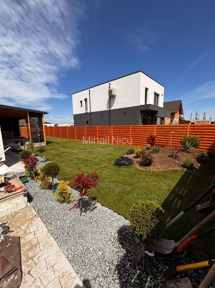 Direct dezvoltator, Casă individuală modernă P+E în Balotești, comision 0% - 3