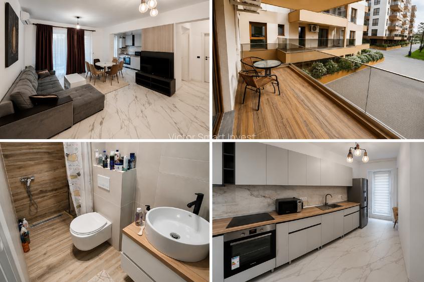 3 Camere Premium în Ambiance Residence Pipera, Mobilat complet, Ciriaș stabil - 4