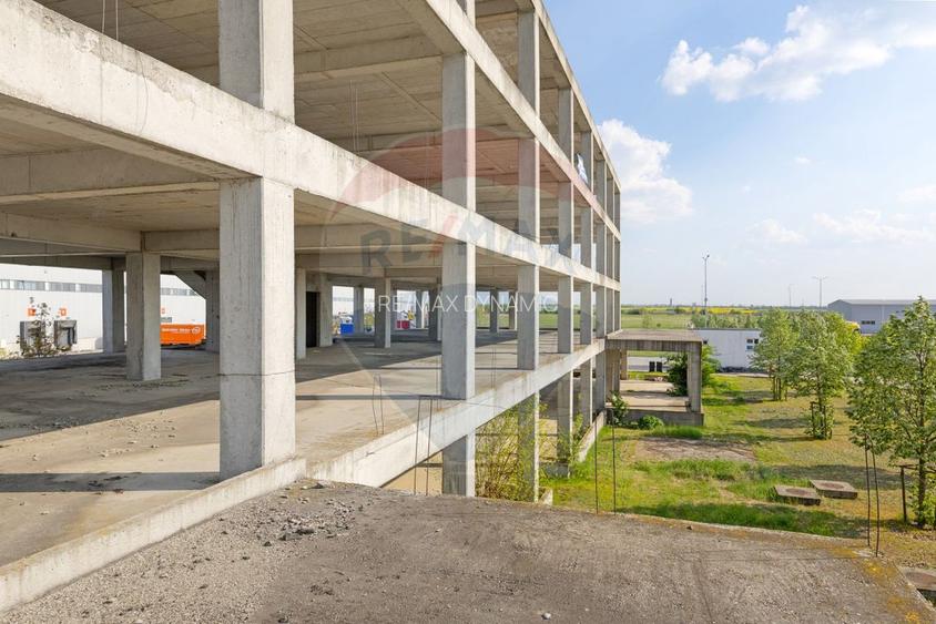 Teren cu construcție de beton, de vânzare, 3754 mp – zona Aradul Nou - 7