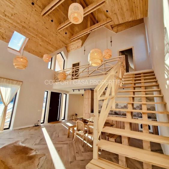 Pestera - Bran - Piatra Craiului Rezervatie - Vila -  finisaje premium -centrala - 3