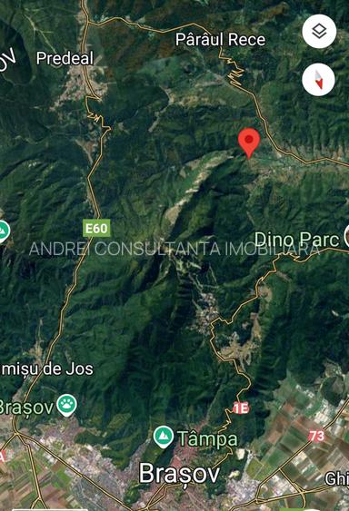 Vanzare 1266 mp teren superb Cheile Rasnoavei la munte langa padure si pensiuni - 5