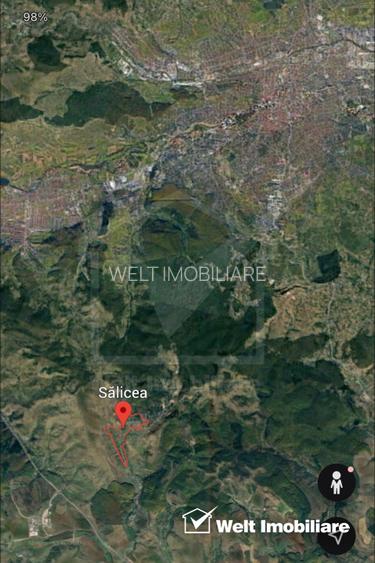 Teren 2000 mp/extravilan, Salicea - 2