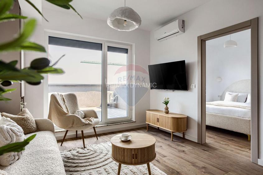 Apartament modern cu terasă, prima închiriere + loc de parcare, Adora - 8