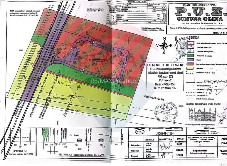 Teren industrial 9993 mp nod Sos. Centura  - Autostrada A2 PUZ aprobat - 5